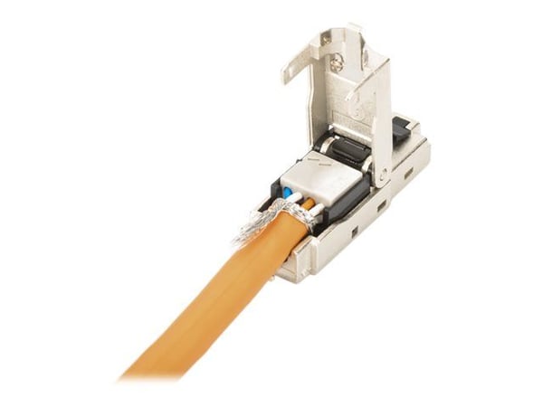 DIGITUS Professional DN-93631 - Nettverkkontakt - RJ-45 (hann) - skjermet - 5 - 9 mm - CAT 6a - IEEE 802.3an/IEEE 802.3at