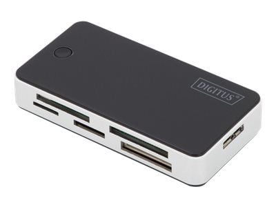 DIGITUS DA-70330-1 - Kortleser - alt-i-1 (CF, SD, SDHC, MMC, RS-MMC, MMCmobile, MMCplus, miniSD, MMCmicro, MS, MS PRO, MS PRO Duo, xD, MS Micro, mi...