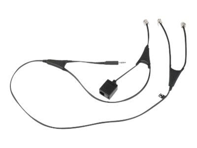 Jabra Alcatel-Lucent EHS Adapter - Hodesettadapter - for Jabra GN 9120, GN9120, GN9330e, GN9350, GN9350e; GO 6430, 6470