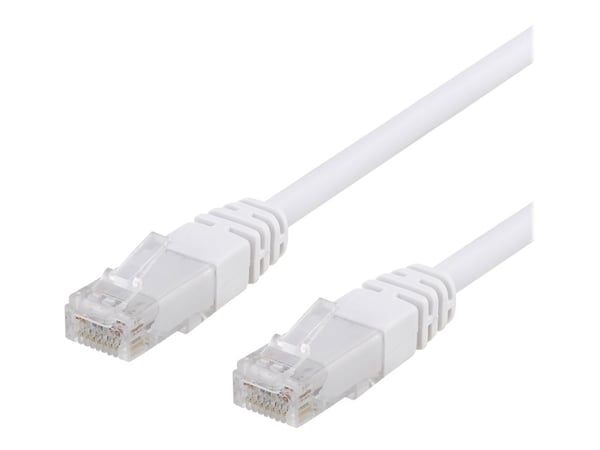 EPZI - Koblingskabel - RJ-45 (hann) til RJ-45 (hann) - 3 m - UTP - CAT 6 - hvit