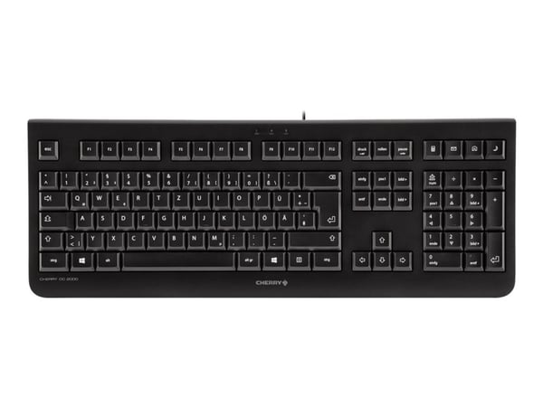 CHERRY DC 2000 - Tastatur- og mussett - USB - Tysk - svart