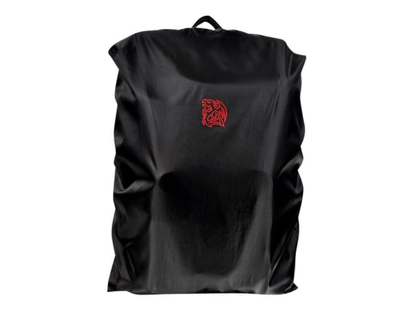 Thermaltake Challenger Edge Membrane, Täysikokoinen (100 %), Langallinen, USB, Kalvokytkin, RGB LED, Musta