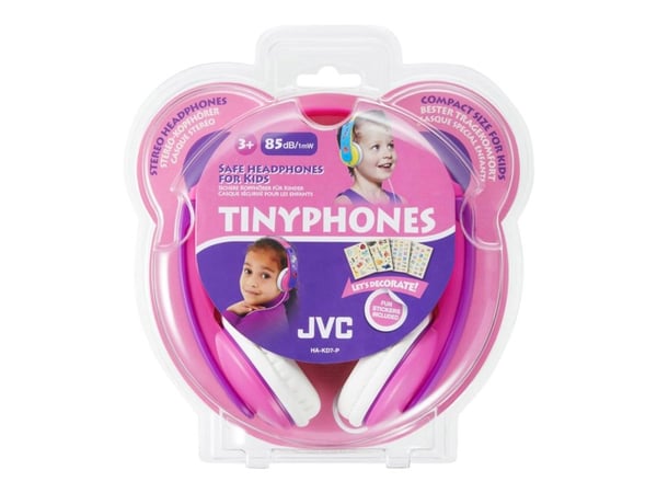 JVC TINYPHONES HA-KD7 - Hodetelefoner - on-ear - kablet - 3,5 mm jakk