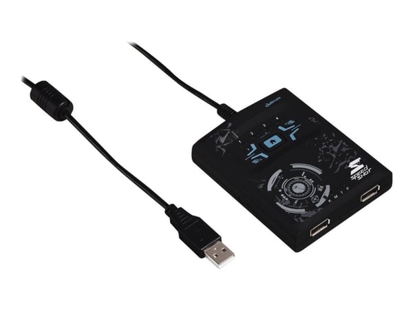 [OUTLET] - Hama "Speedshot Ultimate" - Spil-indgangsadapter - USB - grå - grå
