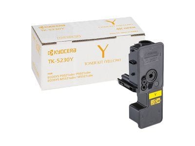 Kyocera TK 5230Y - Gul - original - tonerpatron - for ECOSYS M5521, P5021