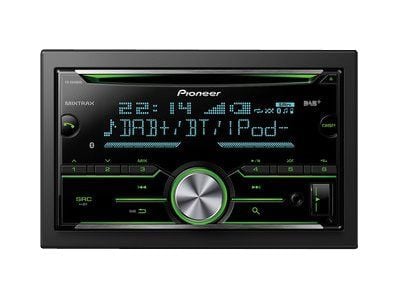 Pioneer FH-X840DAB - Bil - CD-mottagare - in-streck - Dubbel-DIN - 50 W x 4