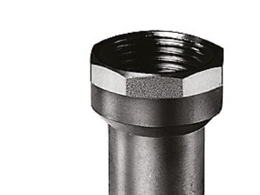 Viega indstiksstykke nippel/muffe 22 mm x 12" rødgods