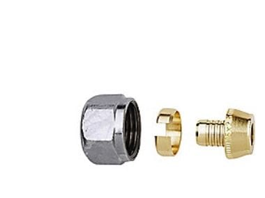 Px koblingssæt 1/2''x15mm m/støtteb pex