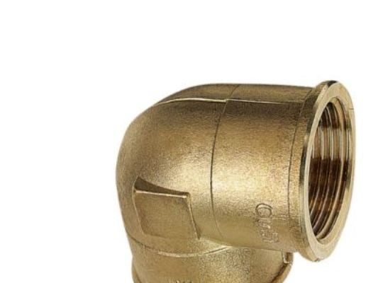 VIEGA Vinkel 1/2" rødgods 90 grader muffe/muffe
