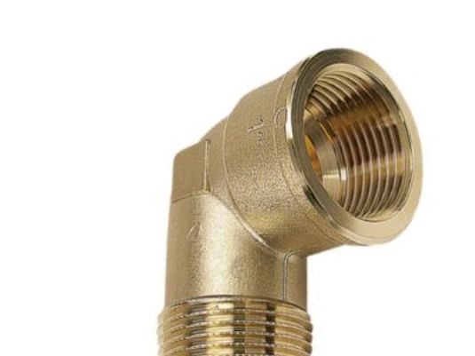 VIEGA Kulma 1/2" redware 90 asteen kanta/nippa