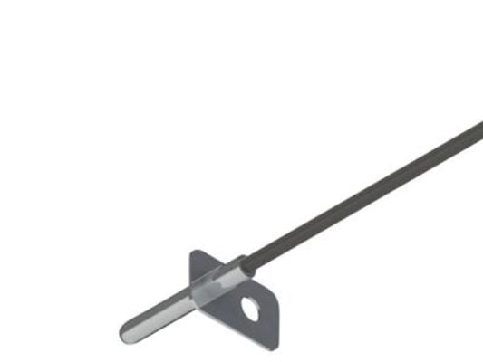 NBE Lämpötilan savuanturi PT100 - Anturi metallikotelossa, max 500 astetta