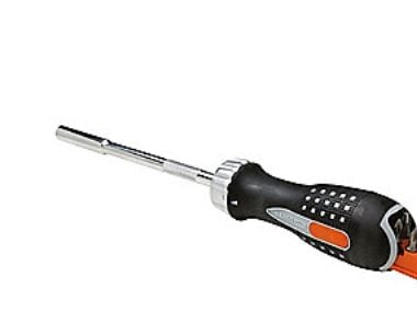 Bahco 808050, 25,5 cm, 230 g, Musta, Harmaa, Punainen