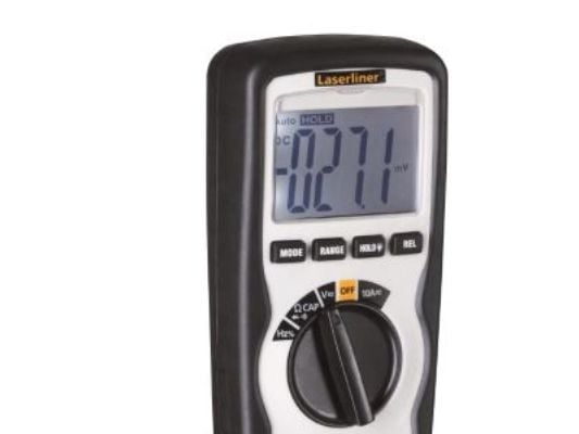Laserliner 083.034A, Korrekt, LCD, Svart, Hvit