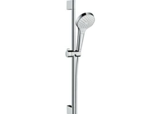 HansGrohe Croma Select S Vario brusersæt 65 cm krom/hvid
