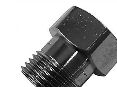 Kontraventil 1/2" med muffe og nippel