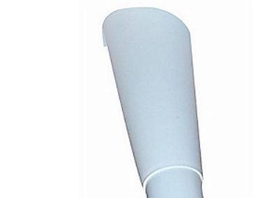 PURUS Afløbstragt med Ø32 mm indstik højde 195 mm hvid