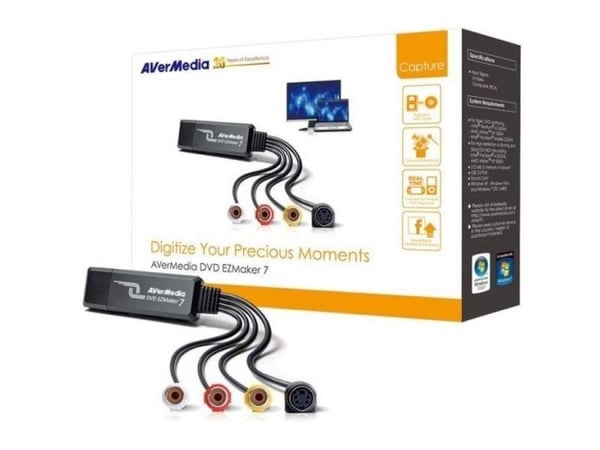 AVerMedia DVD EZMaker 7 - Videokaappaussovitin - USB 2.0