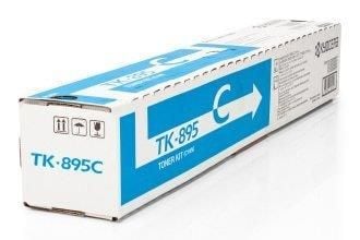 KYOCERA TK-895C, 6000 sivua, Syaani, 1 kpl