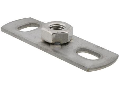 WALRAVEN Peruslaippa raskas w/bag hitsattu M10 mutteri145x38mm materiaali=4 mmRuostumaton teräs