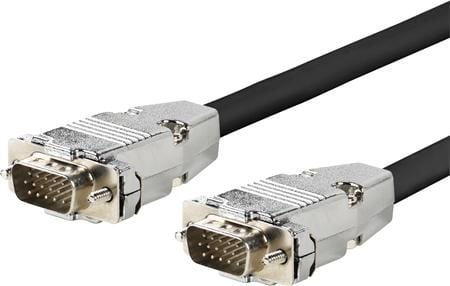 VivoLink Pro - VGA-kabel - HD-15 (VGA) (hann) til HD-15 (VGA) (hann) - 10 m - formstøpt, tommelskruer