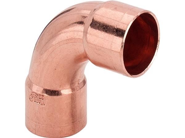 SANHA kobberrørbøyning 5002A 90° 28 mm (15002A28)