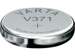 Varta V371, Kertakäyttöinen akku, SR69, Hopea-oksidi (S), 1,55 V, 1 kpl, 30 mAh