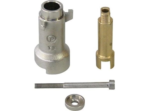 Spindelforlænger passer til 1" samt 5/4" Pettinaroli kuglehane serie 50 samt 28mm & 35mm P100 preskuglehane fra Pettinaroli