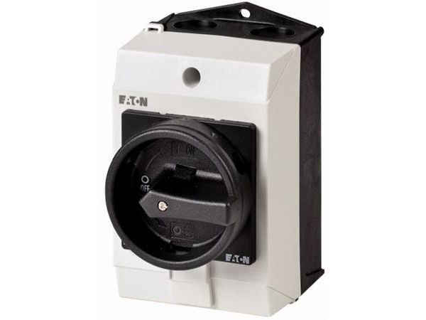 Eaton T0-2-8900/I1/SVB-SW, Vipukytkin, 3P, Musta, Valkoinen, IP65, 80 mm, 110 mm