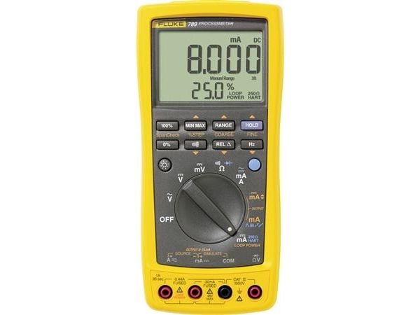 Fluke 789, LCD, batteri, AA, alkalisk, 100 mm, 203 mm