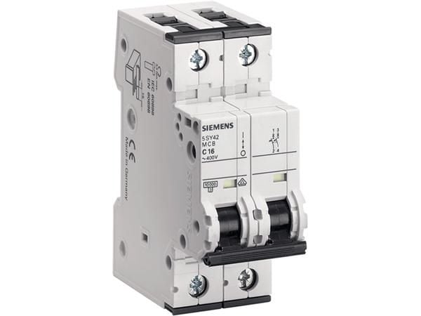 Siemens 5SY4204-7, Dvärgbrytare, IP20, 400 V