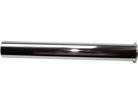 Primeo afg.rør m.krave - 32x250mm forkromet