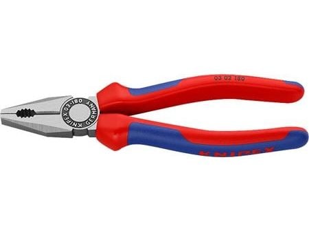 Knipex universaltang flergrep i flere materialer 180 mm (03 02 180)