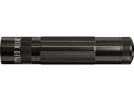 Maglite XL50, otsapannan taskulamppu, musta, painikkeet, 1 m, IPX4, LED
