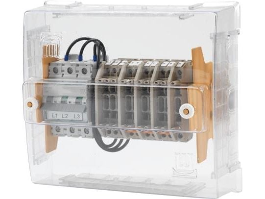 Målerklemrække komplet for trafomåling 03A354