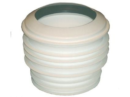 Ifø lige toilettilslutning - passer til rør med diameter på 110mm til 125mm