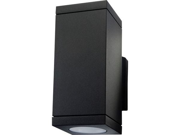 Vægarmatur Echo 2x4,5W LED 2700K sort (op/ned)