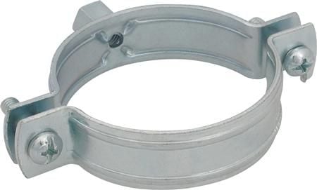 WALRAVEN Rørbøjle Ø48-52mm uisoleret BIS Bifix® G2, kombimontage M8/10, stål, overfaldebehandlet BIS UltraProtect® 1000