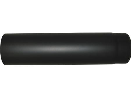 MB Sorte røgr. 130mm 500 lgd. - længde 500mm x 2mm u.renseklap