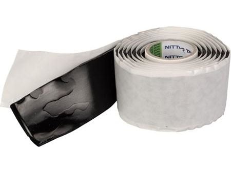 NITTO Vulkaniseringstape 12FB sort38mmx1,5m, til isoleringved kabelsamlinger og afslutning