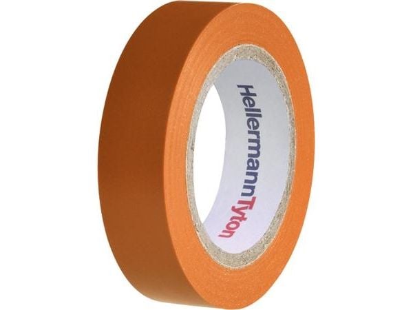 PVC-tejp orange 0,15 mm x 15 mm x 10 m (10 st.)