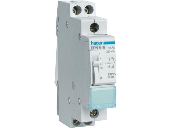 Kiprelæ 16A 1 Slutte+1 Bryde 230V
