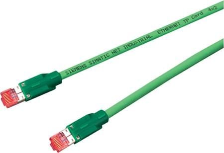 Liitäntäkaapeli Cat.6A S/FTP 6m Simatic vihreä