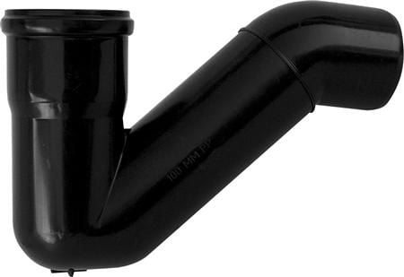 PURUS MaxiFlex P-vandlås Ø110 mm plast, 2,6 L/s, selvrensende, klasse SN4 (EN 1852)