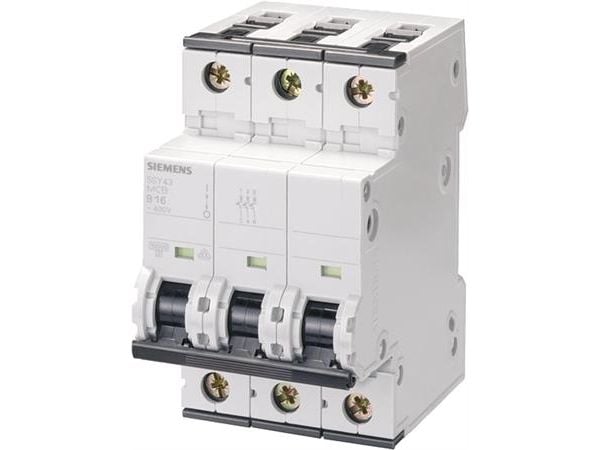 Siemens 5SY43167 5SY4316-7 Ledningssikkerikkerhedsafbryder 16 A 230 V, 400 V