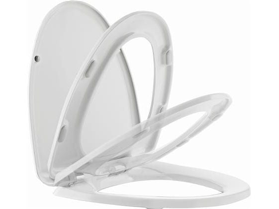 Ifö Cera sæde hvid m.softclose - Hårdt. Med quick release faste beslag