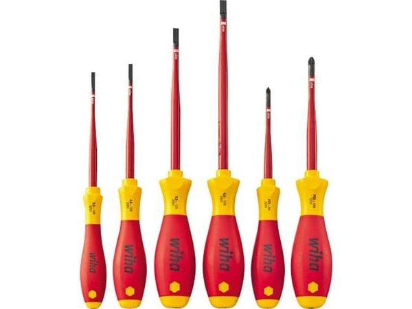 Wiha SoftFinish electric slimFix 3201 - Skrutrekkersett - 6 deler