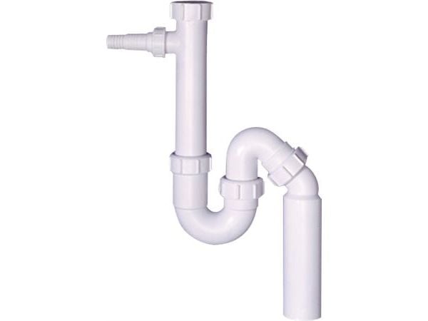 INTRA JUVEL Juvel vandlås Universal - Delvis samlet. 1½"-40 mm vandlås og 50 mm afløb.