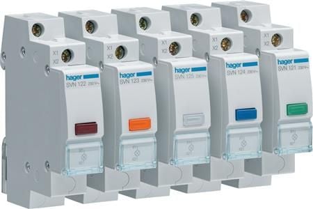 Hager SVN122, IP20, -20 - 50 °C, -40 - 80 °C