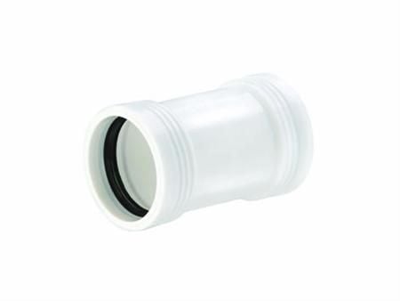 32 mm Skydemuffe afløb hvid PP