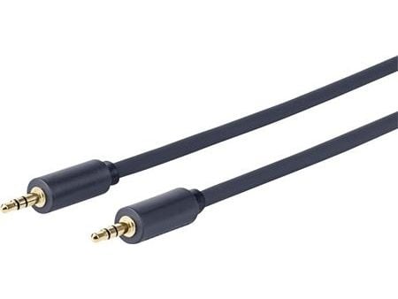 VivoLink - Lydkabel - mini-phone stereo 3.5 mm hann til mini-phone stereo 3.5 mm hann - 2 m - dobbeltisolert - svart